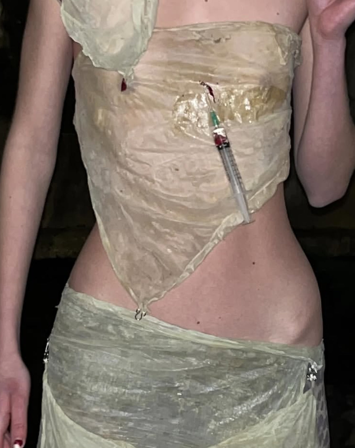 Sad nurse latex set